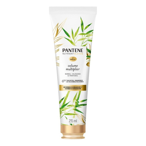 Acondicionador Pantene Nutrient Blends Bamboo Volume 235ml