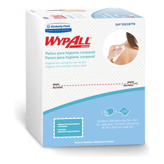 Wypall Higiene Corpora X 100 - Kg a $22981