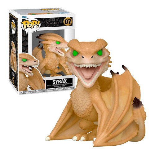 Funko Pop! Syrax 65605 De La Coleccion House Of The Dragon Figura De Accion #07