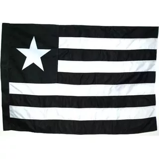 Bandeira Do Botafogo Oficial Dupla Face - 192cm X 135cm
