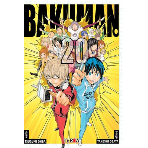 Bakuman: Bakuman, De Tsugami Ohba. Serie Bakuman Editorial Ivrea, Tapa Blanda, Edición Manga En Español, 2015