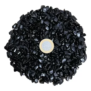 Cascalho De Pedra Obsidiana - 1 Kg