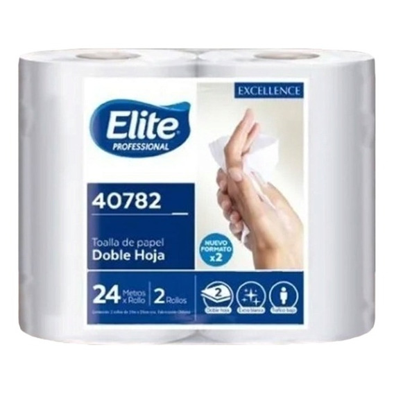 Toalla Papel Cosina Elite 16 Rollos Por 24 Metros Cod 40782