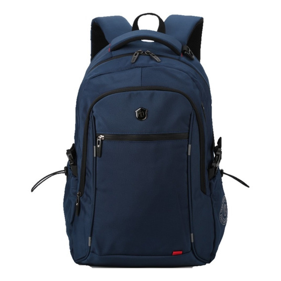 Mochila Para Notebook Con Conexión Usb - 6 Meses De Color Azul Marino