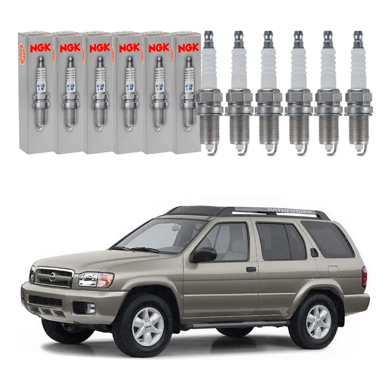 Jogo Velas Ngk Pathfinder 3.5 2000 A 2005