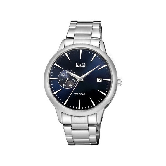 Reloj Para Hombre Q&q A12a A12a-008py Plateado