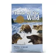 Alimento Taste Of The Wild Pacific Stream Canine Para Perro Adulto Todos Los Tamaños Sabor Salmón En Bolsa De 18kg