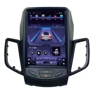 Radio Android Ford Fiesta 2010 A 2017 Vertical 11 + Carplay