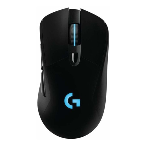 Mouse gamer de juego recargable Logitech  G Series Lightspeed Hero G703 negro