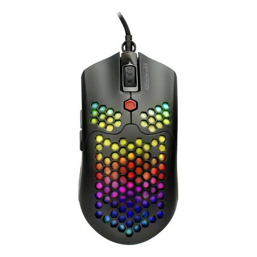 Mouse Nextep Ne-480u Gamer Dragon Usb 6400 Dpi Ultra Ligero Rgb Negro Rgb