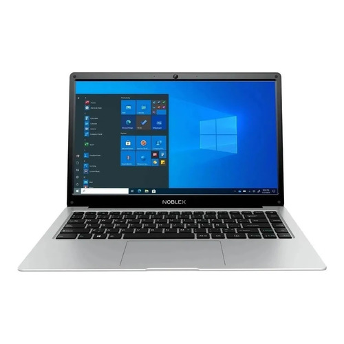 Notebook Noblex N14W21 plata 14.1", Intel Celeron N3350  4GB de RAM 500GB HDD, Intel HD Graphics 500 1366x768px Windows 10 Home