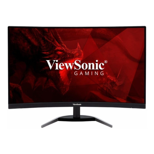 Monitor gamer curvo ViewSonic VX2768-PC-mhd led 27" negro 100V/240V