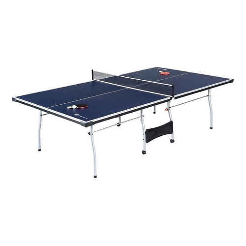Mesa de ping pong MD Sports TTT415_027M color azul/blanco