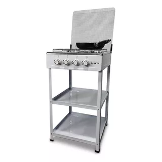 Cocina A Gas Premium 4 Hornillas Tipo Repisa