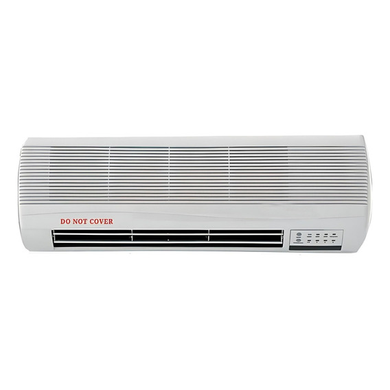 Caloventilador De Pared C/control Renova Ptc 2000w Color Blanco