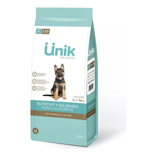 Unik Cachorro Mediano Grande X3 Kg