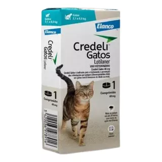 Credeli Antipulgas Gatos 2,1kg A 8kg - 1 Comprimido