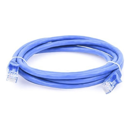 Patch Cord Cable Parcheo Red Utp Cat 6 2 Metros Azul