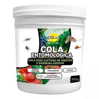 Cola Entomológica Transparente Eficaz Para Insetos C/ Nf