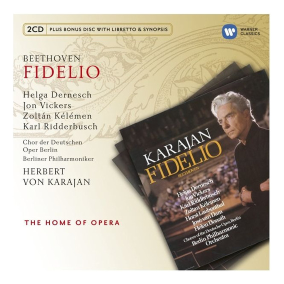  Beethoven, Karajan  Fidelio 2cd Nuevo Eu Musicovinyl
