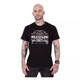 Camiseta Masculina Gol Quadrado Gti Preta