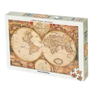 Puzzle Rompecabezas Tomax Mapamundi Antiguo X 1000 Piezas