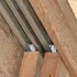 Puerta corredera veneciana Isabela Wt de madera de 6 hojas