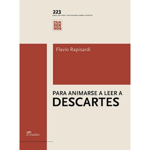 Para Animarse A Leer A Descartes - Rapisardi, Flavio (papel)