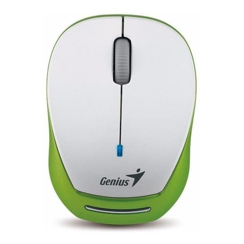 Mouse mini inalámbrico recargable Genius  Micro Traveler 9000R verde