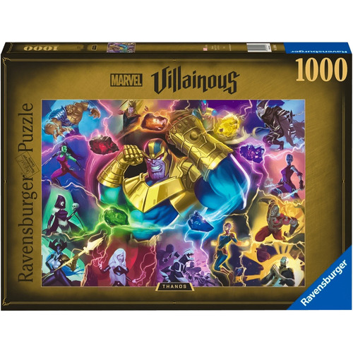 Rompecabezas Ravensburger Marvel Villainous Thanos 1000 Piezas 14+