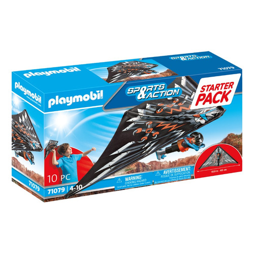 Figura Armable Playmobil Sports & Action Ala Delta 10 Pzas