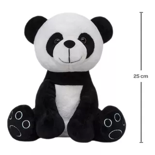 Pelúcia Bebê Meu Animalzinho Fofinho 25 Cm Pandinha Buba