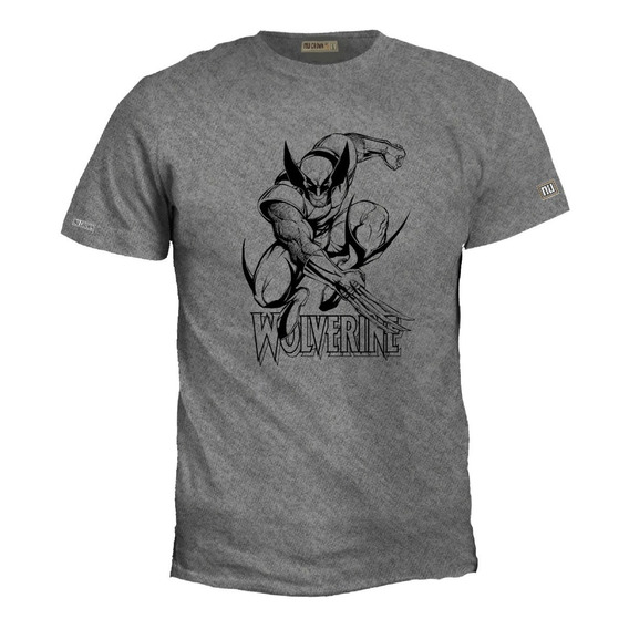 Camiseta Estampada Wolverine X Men Poster Hombre Irk 
