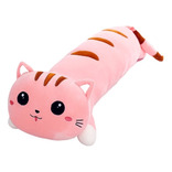 Peluche De Almohada De Gato Feliz De Algodón De Plumón