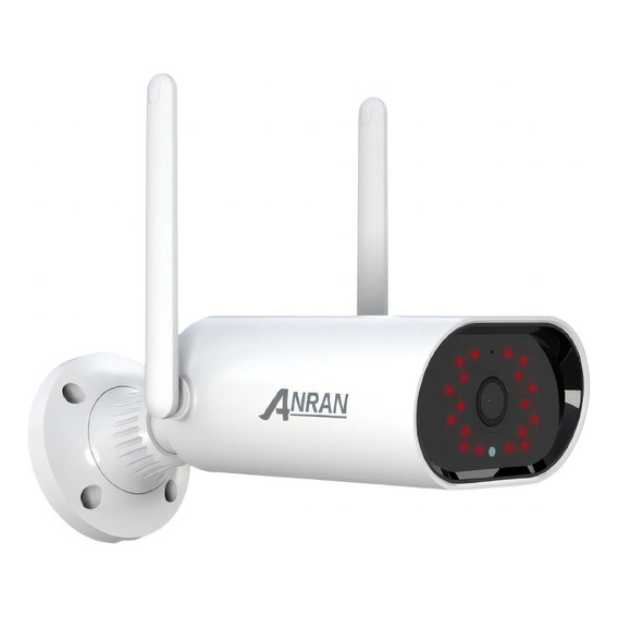 Cámara de seguridad Anran N30W1452 con resolución de 3MP visión nocturna incluida blanca