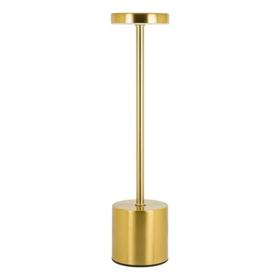 Lámpara De Mesa Led Cct Dimer Usb-c Dorado Mks Dorado