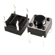 50 Unidades  Touch  Tact Switch 5.1mm 4 Patas Electronica