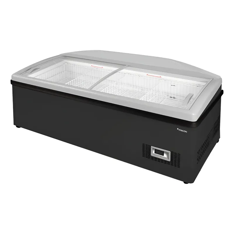 Freezer Ilha Congelados Inverter Frost Free 650 Litros Fricon Preto