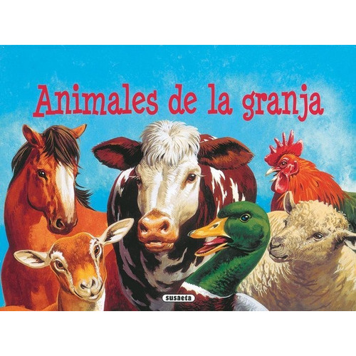 Animales De La Granja, De Susaeta, Equipo. Editorial Susaeta, Tapa Dura En Español