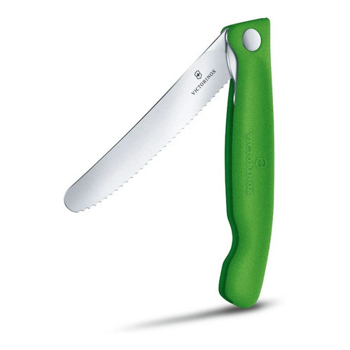 Cuchillo Victorinox® Carnes Y Verduras Swiss Classic, 11cm Color Verde 6.7836.f4b