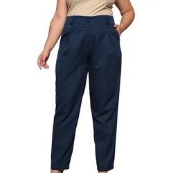 Calça Feminina Plus Size Alfaiataria Social Cintura Alta no Mercado Livre com oferta e cupom de desconto
