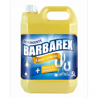 Detergente Para Lava-louças Barbarex Líquido Em Galão 5000 Ml