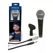 Microfono Dinamico Samson R21s Premium Cable Y Pipeta