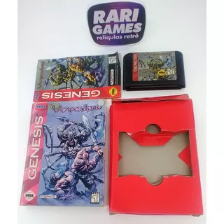 Weaponlord - Mega Drive - Imp - Cib (completo) - Raro!