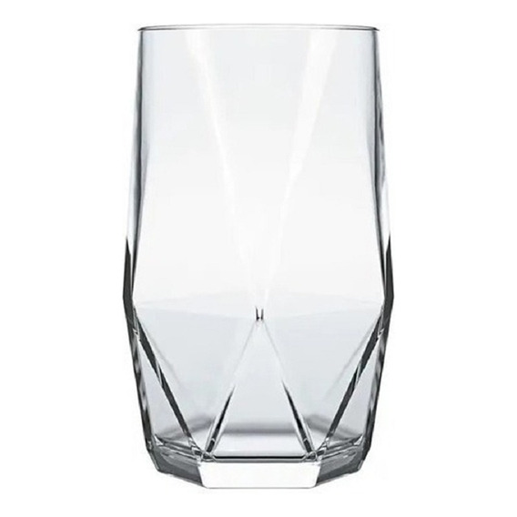 Juego de vasos Nadir Topazio Long Drink de 6 piezas, de color transparente, 360 ml