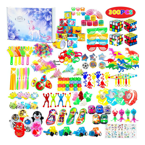 300 Piezas De Fiesta Para Niños,juguetes Para Piñata