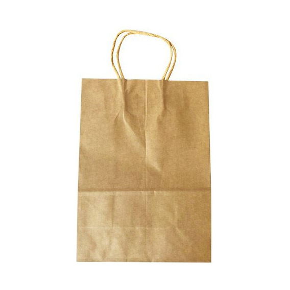 Bolsas De Papel Con Asa, Grande, Pack X24 Medida: 33x25x13cm