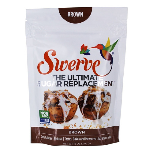 Edulcorante Swerve Brown en polvo sin TACC bolsa 340 g