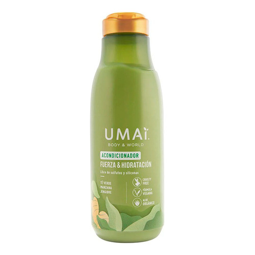  Acondicionador Fuerza E Hidratacion 385ml Umai