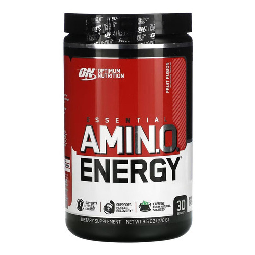 Aminoacidos Optimum Nutrition Amino Energy 30 Servicios Sabor Uva